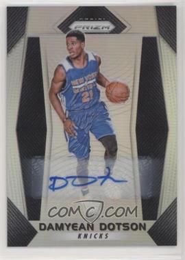 2017-18 Panini Prizm - [Base] - Silver Prizm Autographs #272 - Damyean Dotson