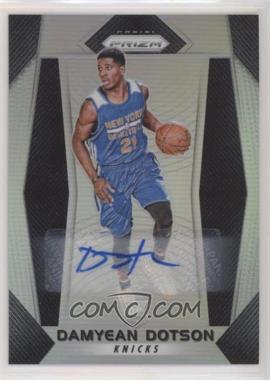 2017-18 Panini Prizm - [Base] - Silver Prizm Autographs #272 - Damyean Dotson