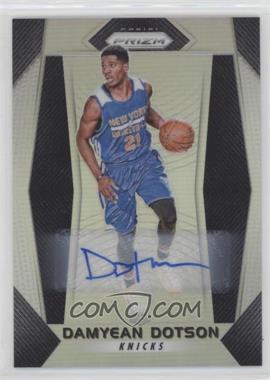 2017-18 Panini Prizm - [Base] - Silver Prizm Autographs #272 - Damyean Dotson