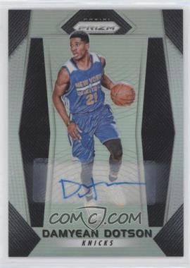 2017-18 Panini Prizm - [Base] - Silver Prizm Autographs #272 - Damyean Dotson