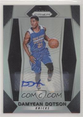 2017-18 Panini Prizm - [Base] - Silver Prizm Autographs #272 - Damyean Dotson