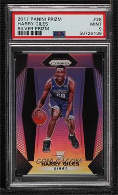 2017-18 Panini Prizm - [Base] - Silver Prizm #28 - Harry Giles [PSA 9 MINT]