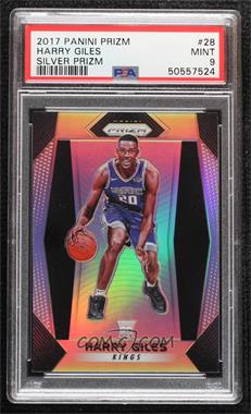 2017-18 Panini Prizm - [Base] - Silver Prizm #28 - Harry Giles [PSA 9 MINT]