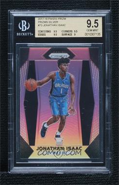 2017-18 Panini Prizm - [Base] - Silver Prizm #73 - Jonathan Isaac [BGS 9.5 GEM MINT]