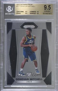 2017-18 Panini Prizm - [Base] #117 - Donovan Mitchell [BGS 9.5 GEM MINT]