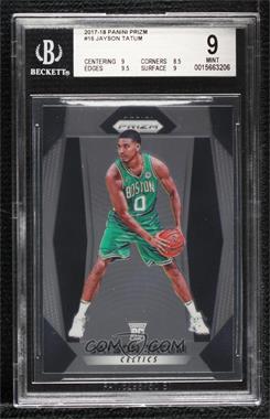 2017-18 Panini Prizm - [Base] #16 - Jayson Tatum [BGS 9 MINT]