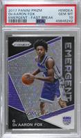 De'Aaron Fox [PSA 10 GEM MT]