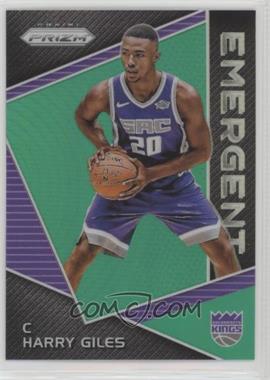 2017-18 Panini Prizm - Emergent - Green Prizm #EM-HAR - Harry Giles