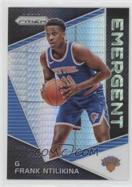 2017-18 Panini Prizm - Emergent - Hyper Prizm #EM-FRA - Frank Ntilikina