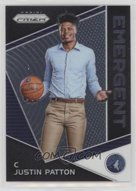 2017-18 Panini Prizm - Emergent #EM-JUT - Justin Patton