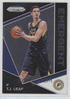 2017-18 Panini Prizm - Emergent #EM-TJL - T.J. Leaf