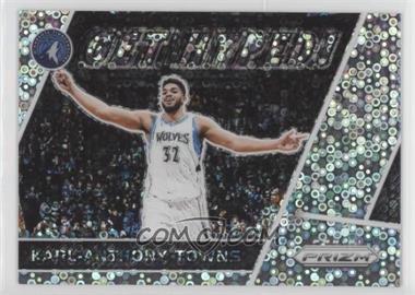 2017-18 Panini Prizm - Get Hyped! - Fast Break Prizm #GH-KT - Karl-Anthony Towns