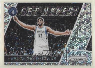 2017-18 Panini Prizm - Get Hyped! - Fast Break Prizm #GH-KT - Karl-Anthony Towns