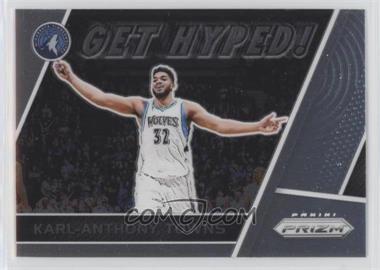 2017-18 Panini Prizm - Get Hyped! #GH-KT - Karl-Anthony Towns