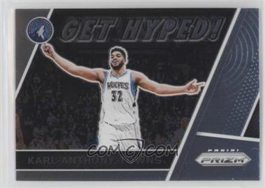 2017-18 Panini Prizm - Get Hyped! #GH-KT - Karl-Anthony Towns