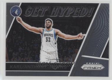 2017-18 Panini Prizm - Get Hyped! #GH-KT - Karl-Anthony Towns