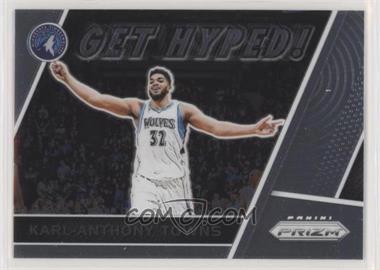 2017-18 Panini Prizm - Get Hyped! #GH-KT - Karl-Anthony Towns