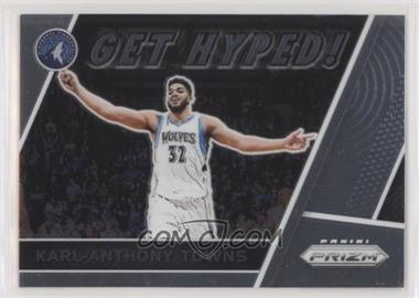 2017-18 Panini Prizm - Get Hyped! #GH-KT - Karl-Anthony Towns