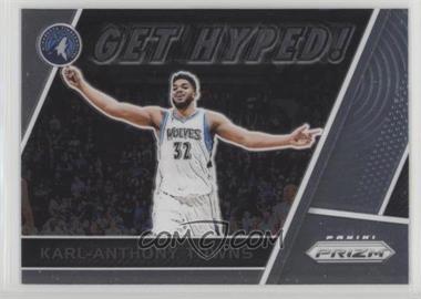 2017-18 Panini Prizm - Get Hyped! #GH-KT - Karl-Anthony Towns