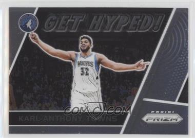 2017-18 Panini Prizm - Get Hyped! #GH-KT - Karl-Anthony Towns