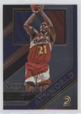 2017-18 Panini Select - All-World #AW-14 - Dominique Wilkins [EX to NM]