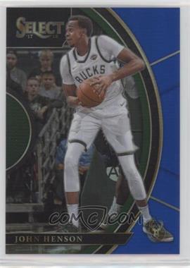 2017-18 Panini Select - [Base] - Blue Prizm #55 - Concourse - John Henson /299