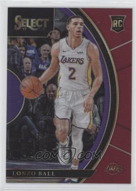 2017-18 Panini Select - [Base] - Maroon Prizm #28 - Concourse - Lonzo Ball /199