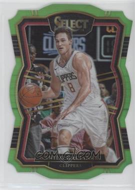 2017-18 Panini Select - [Base] - Neon Green Die-Cut Prizm #163 - Premier Level - Danilo Gallinari /65