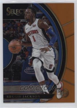 2017-18 Panini Select - [Base] - Orange Prizm #90 - Concourse - Reggie Jackson /75