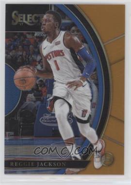 2017-18 Panini Select - [Base] - Orange Prizm #90 - Concourse - Reggie Jackson /75