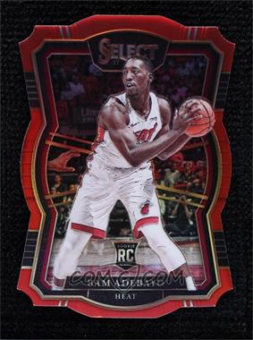 2017-18 Panini Select - [Base] - Red Die-Cut Prizm #171 - Premier Level - Bam Adebayo /135