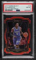 Premier Level - De'Aaron Fox [PSA 8 NM‑MT] #/135