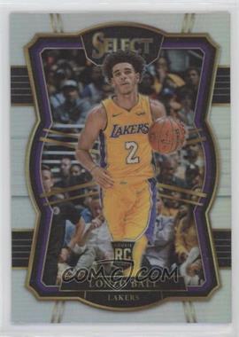 2017-18 Panini Select - [Base] - Silver Prizm #161 - Premier Level - Lonzo Ball