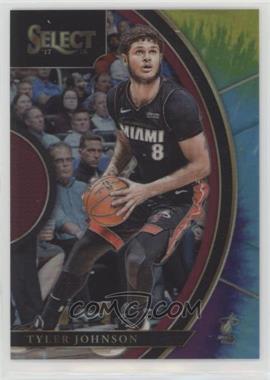 2017-18 Panini Select - [Base] - Tie-Dye Prizm #14 - Concourse - Tyler Johnson /25