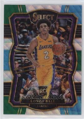 2017-18 Panini Select - [Base] - Tri-Color Prizm #161 - Premier Level - Lonzo Ball