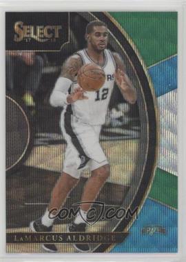 2017-18 Panini Select - [Base] - Tri-Color Prizm #96 - Concourse - LaMarcus Aldridge