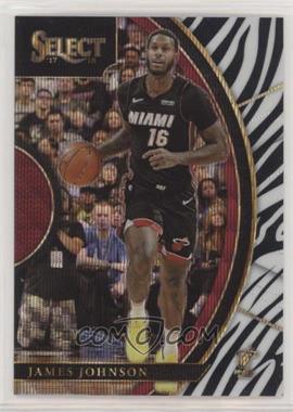 2017-18 Panini Select - [Base] - Zebra Prizm #73 - Concourse - James Johnson