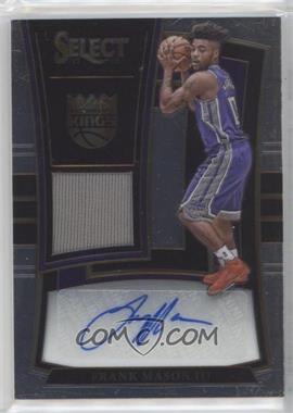 2017-18 Panini Select - Rookie Jersey Autographs #RJA-FM3 - Frank Mason /199