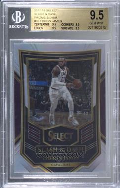 2017-18 Panini Select - Slash and Dash - Silver #SD-3 - LeBron James [BGS 9.5 GEM MINT]