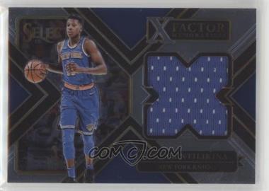 2017-18 Panini Select - X-Factor Memorabilia #XF-FNK - Frank Ntilikina