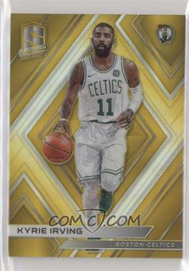 2017-18 Panini Spectra - [Base] - Gold Prizm #7 - Kyrie Irving /10