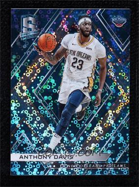 2017-18 Panini Spectra - [Base] - Neon Blue Prizm #4 - Anthony Davis /99