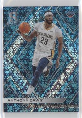 2017-18 Panini Spectra - [Base] - Neon Blue Prizm #4 - Anthony Davis /99