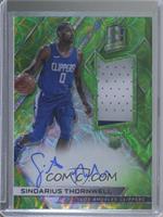 Rookie Jersey Autographs - Sindarius Thornwell [EX to NM] #/49