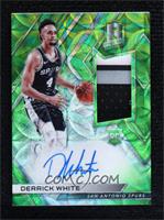 Rookie Jersey Autographs - Derrick White [EX to NM] #/49