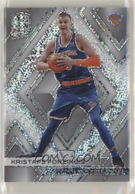 2017-18 Panini Spectra - [Base] - White Sparkle Prizm #9 - Kristaps Porzingis