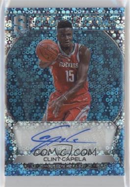 2017-18 Panini Spectra - Global Icons Autographs - Neon Blue Prizm #GI-CCP - Clint Capela /49