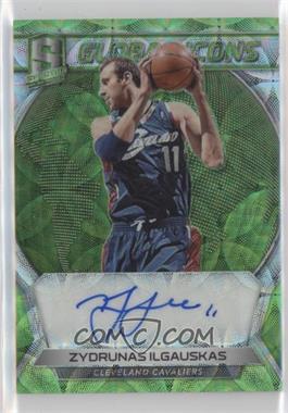 2017-18 Panini Spectra - Global Icons Autographs - Neon Green Prizm #GI-ZIG - Zydrunas Ilgauskas /25