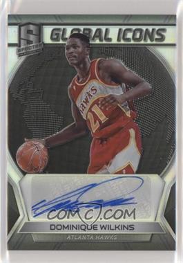 2017-18 Panini Spectra - Global Icons Autographs #GI-DWL - Dominique Wilkins /99