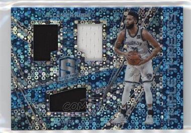 2017-18 Panini Spectra - Triple Threats - Neon Blue Prizm #TT-36 - Allen Crabbe /49